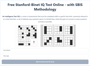 Take IQ Test here! – Free & Valid 2025